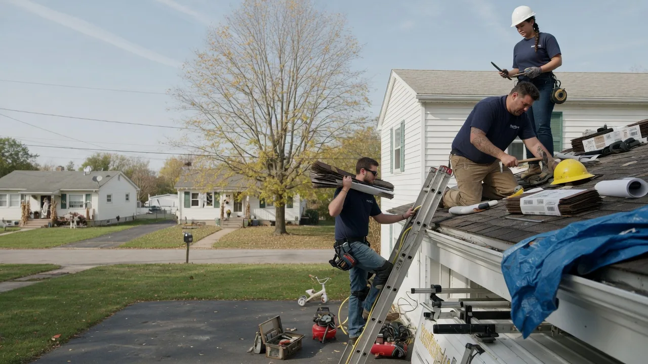 Local Roofing Contractors in Moxahala, OH near me